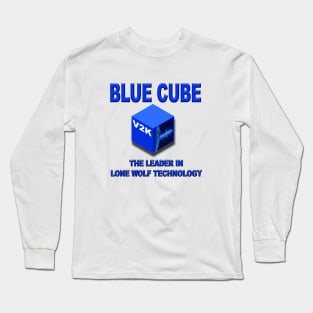 Blue Cube Tee Long Sleeve T-Shirt